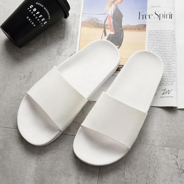Leather style sandal