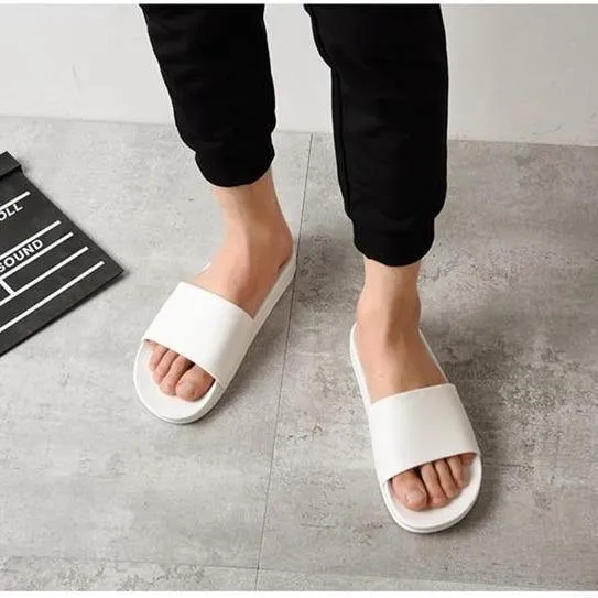 Leather style sandal