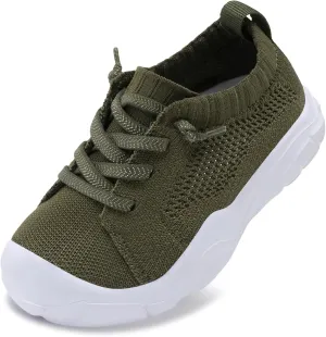 LeIsfIt Toddler Shoes Boys Girls Barefoot Shoes Kids Breathable Sneakers Tennis Shoes Slip on Shoes