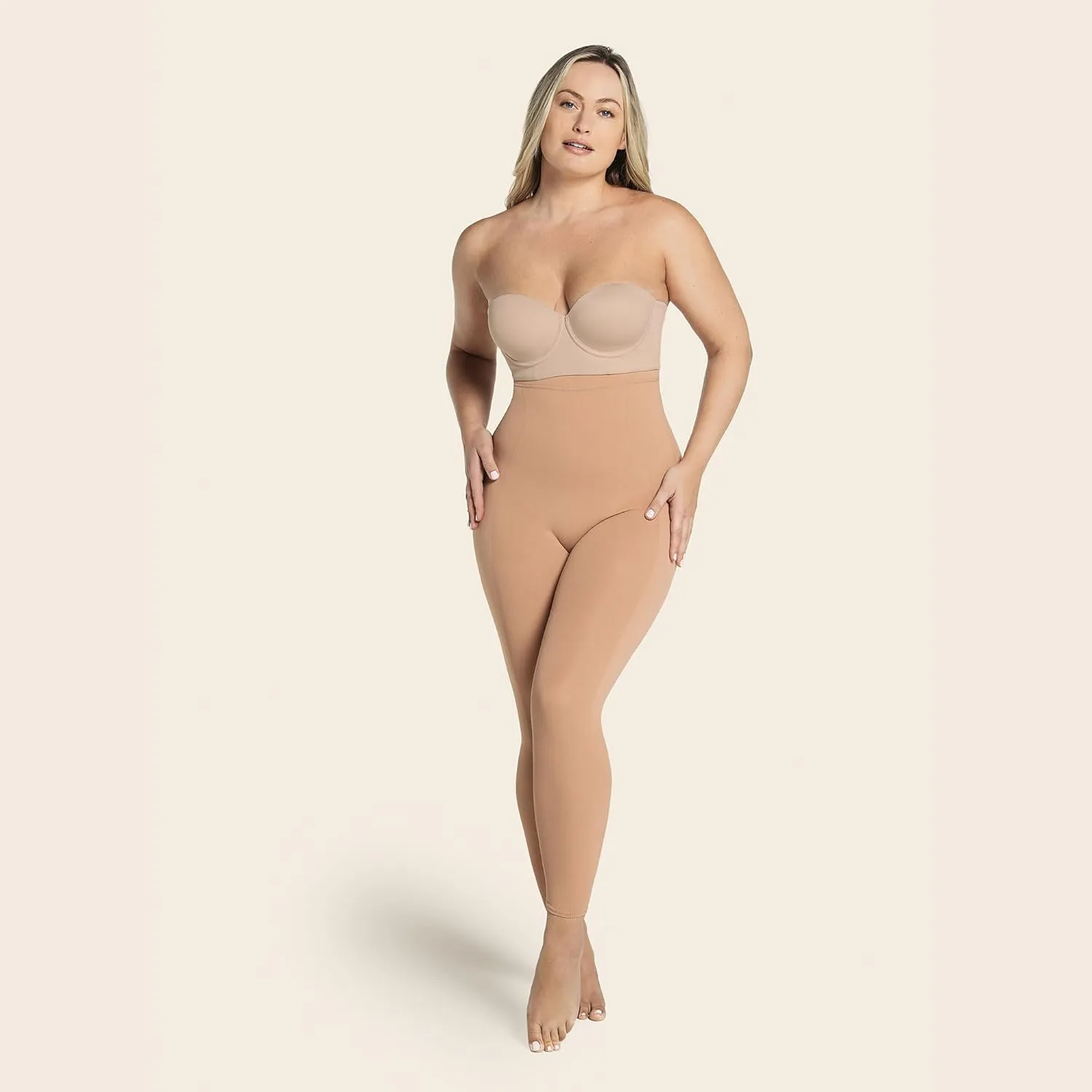 Leonisa Invisible Body with Leg Compression and Butt Lift
