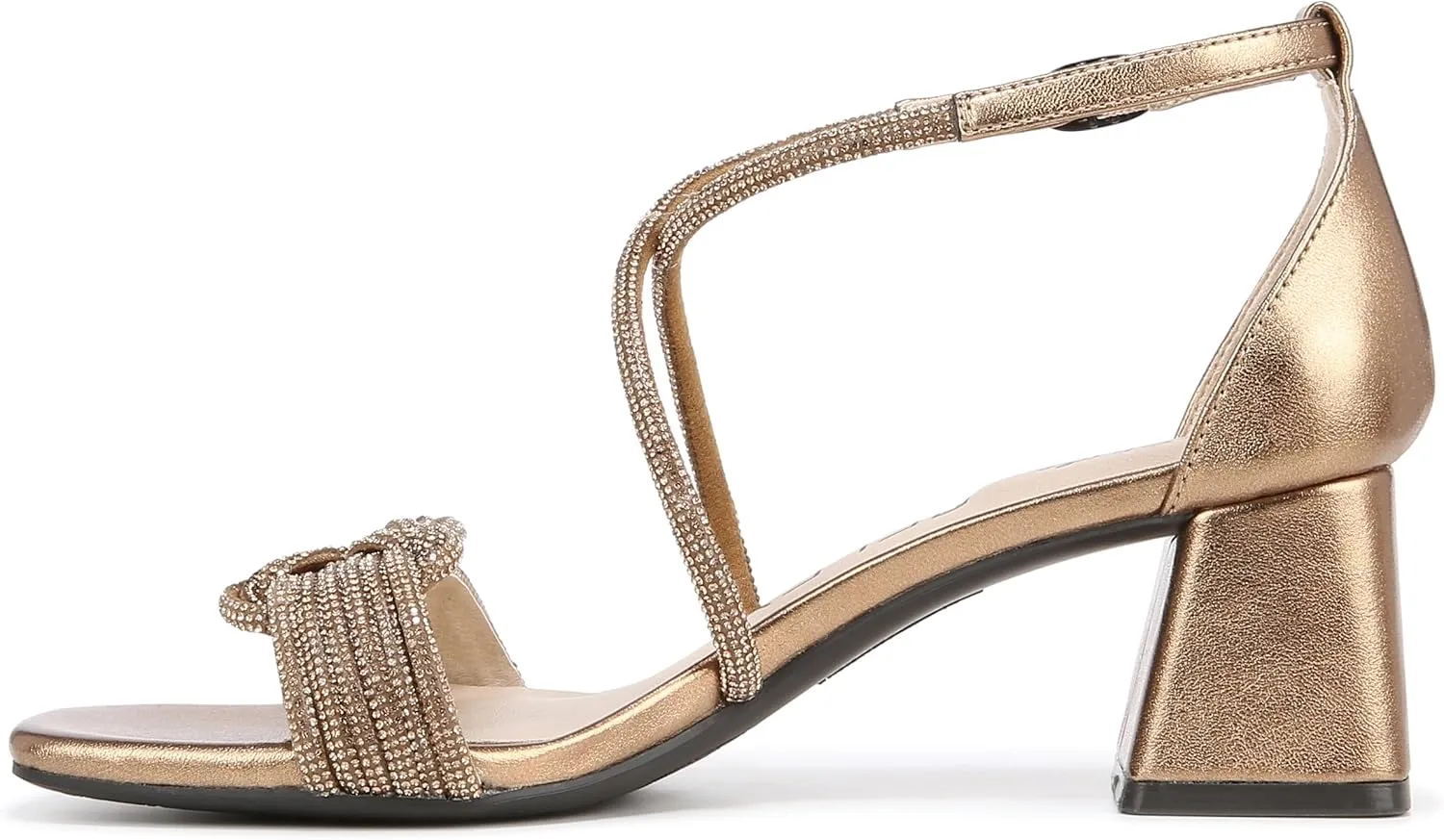 Lifestride Women's Captivate Strappy Block Heel Dress Sandal