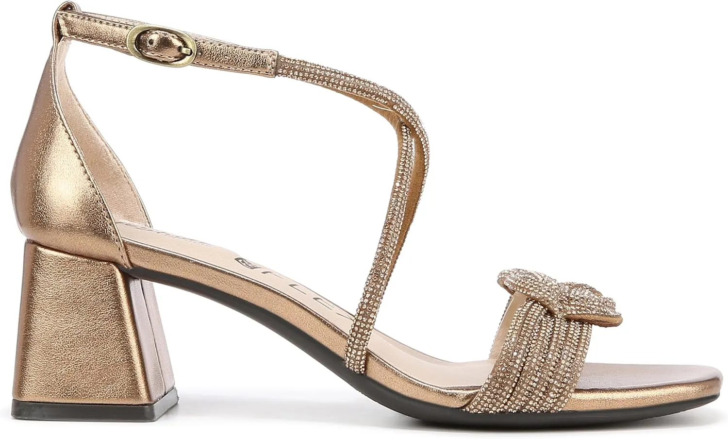 Lifestride Women's Captivate Strappy Block Heel Dress Sandal