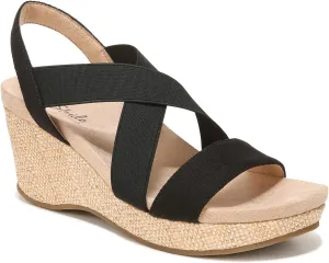 LifeStride Women's Delta 2 Strappy Wedge Sandal