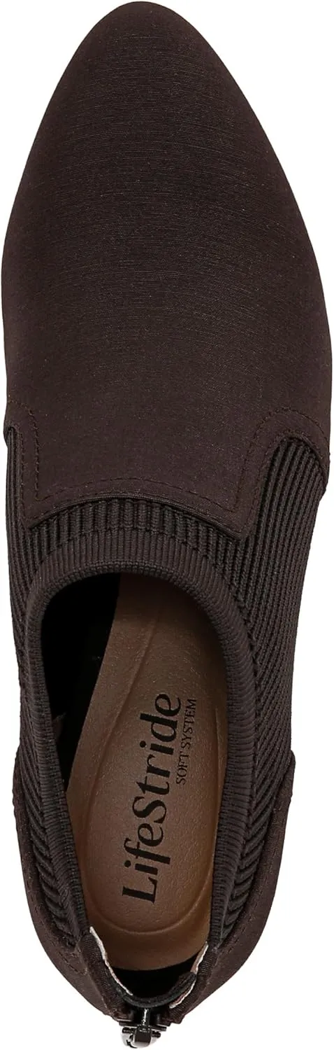 Lifestride Women's Gia Slip-On Heeled Booties