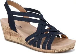 LifeStride Women's Mallory Strappy Wedge Sandal