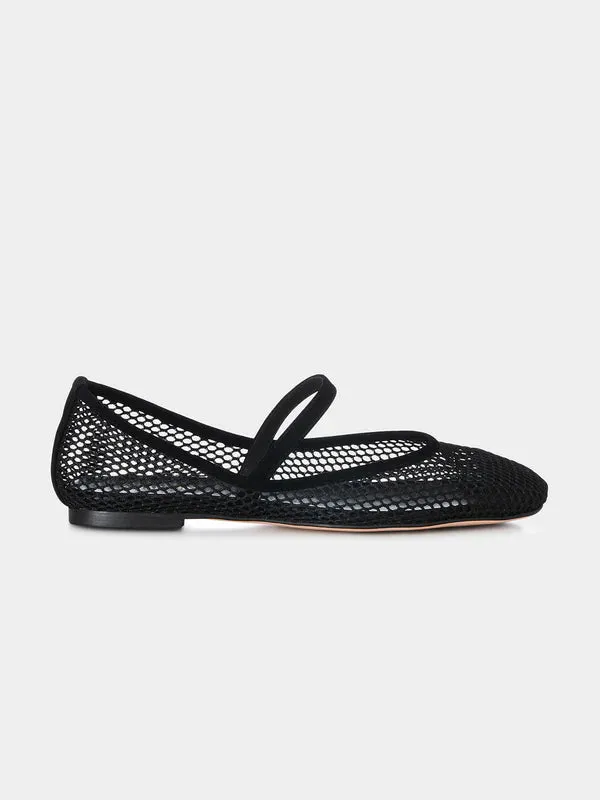 LILY MESH BALEET FLATS