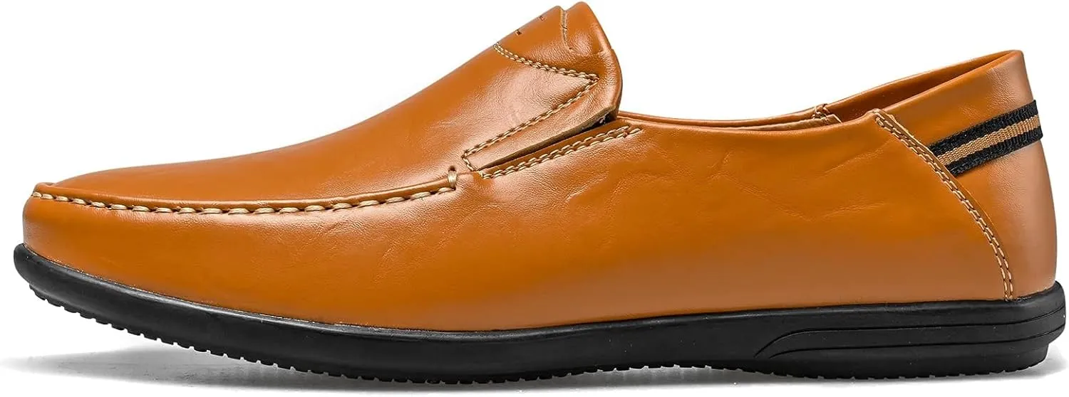 Loafer Premium Genuine Leather Men's Casual Shoes Slip On Mens Driving Penny Loafers for Men Lightweight Breathable