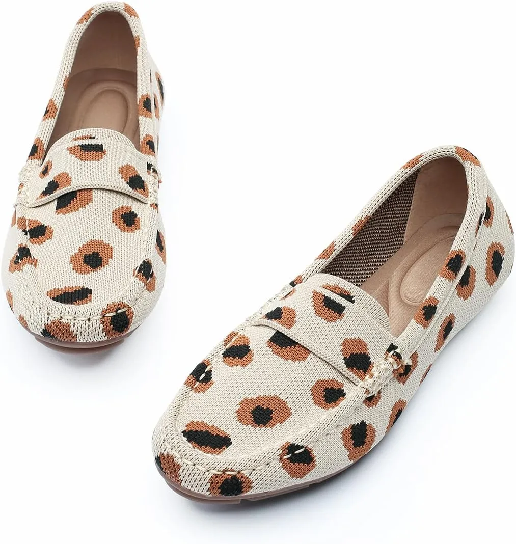 Loafers for Women Comfortable Breathable ShoeCasual Slip On Womens Driving Flats Shoes