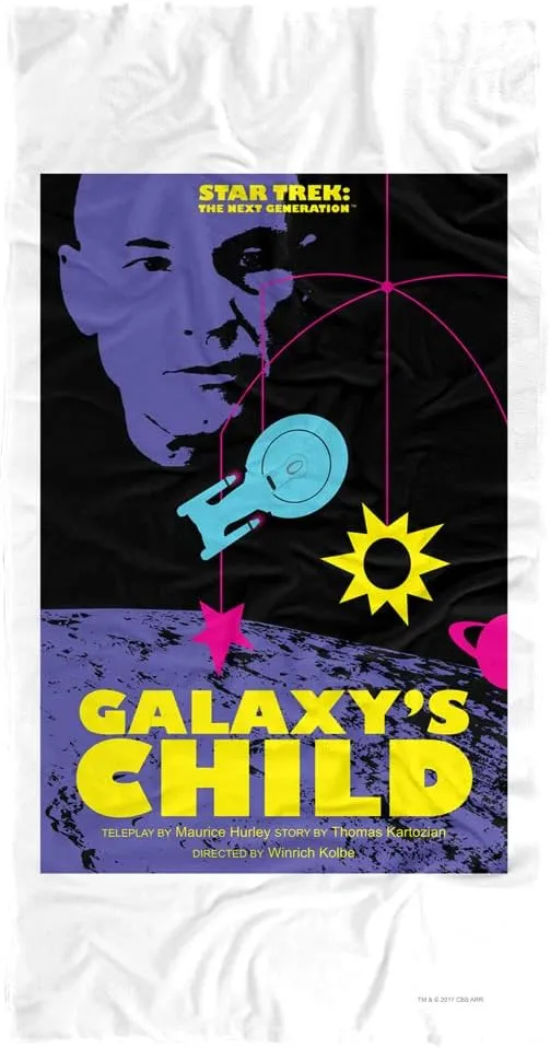 LOGOVISION Star Trek Beach Towel, 30"x60" TNG Season 4 Episode 16 Beach Towel