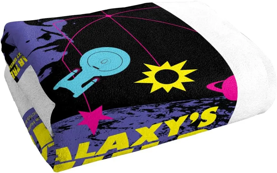 LOGOVISION Star Trek Beach Towel, 30"x60" TNG Season 4 Episode 16 Beach Towel