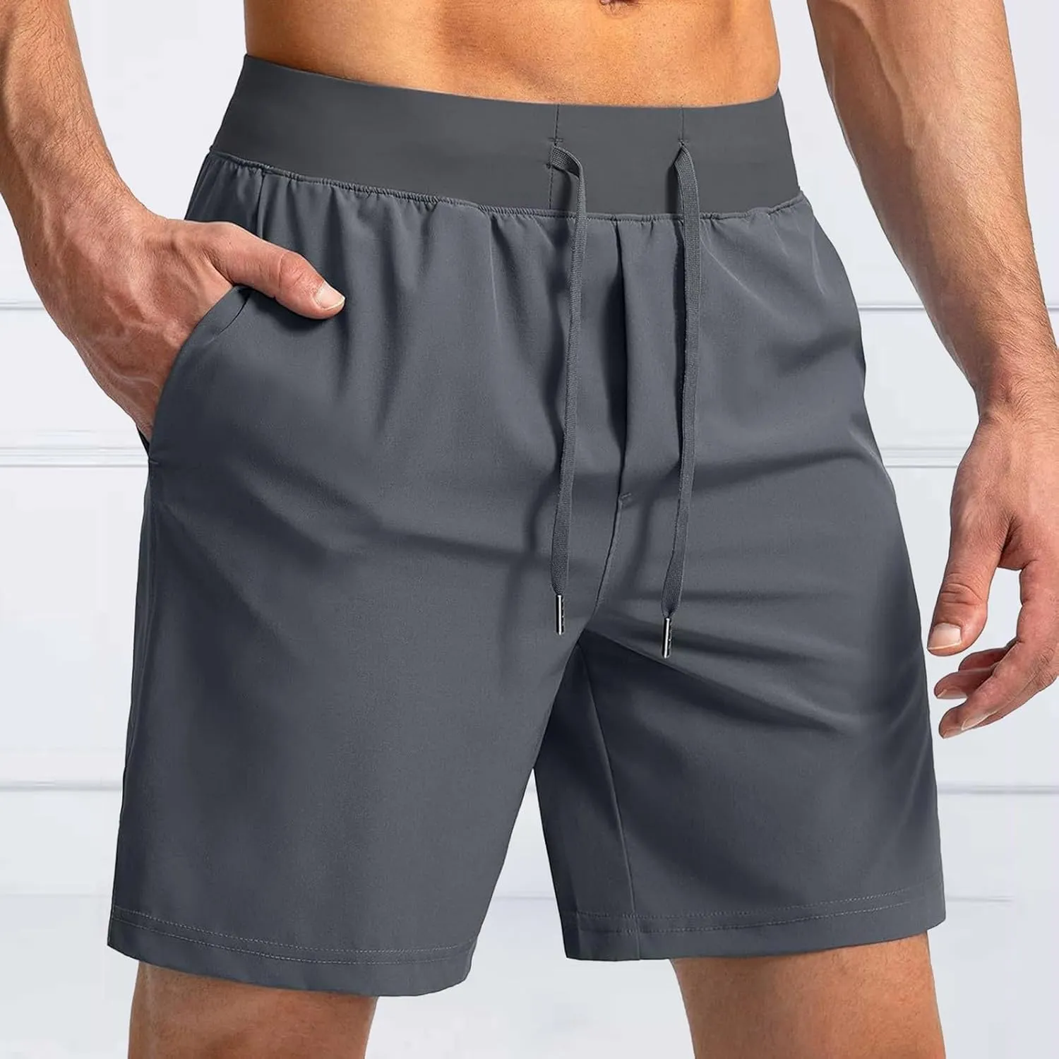Long Shorts for Men Colourful Jogger Old Soft Yoga Linen Low Rise Shorts for Men Camouflage String Swim Cotton Leather