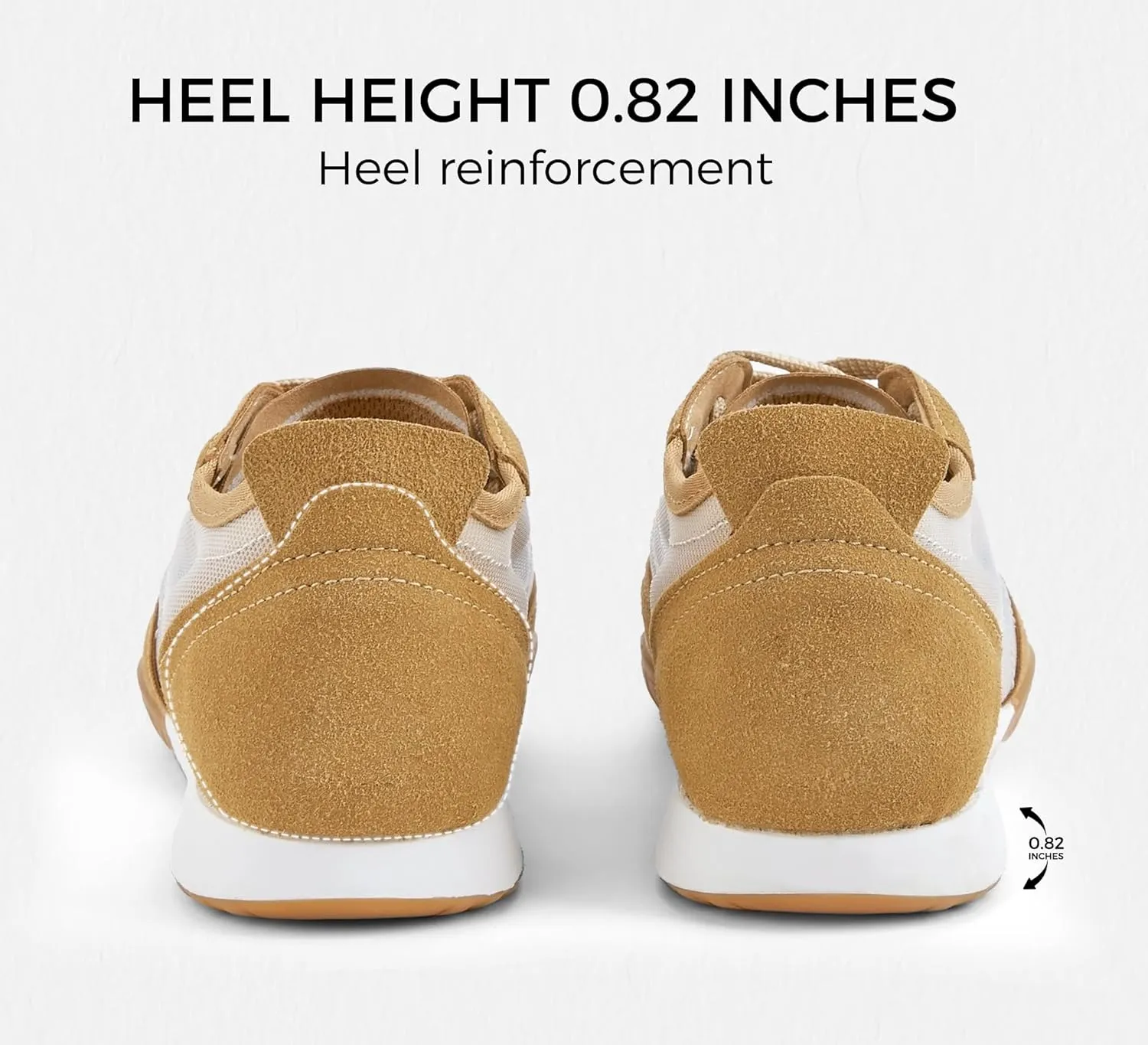 LUCKY STEP Women's Mesh Fashion Sneaker Colorblock Breathable Retro Lace-up Stylish Lifestyle Trendy Casual Walking Shoes