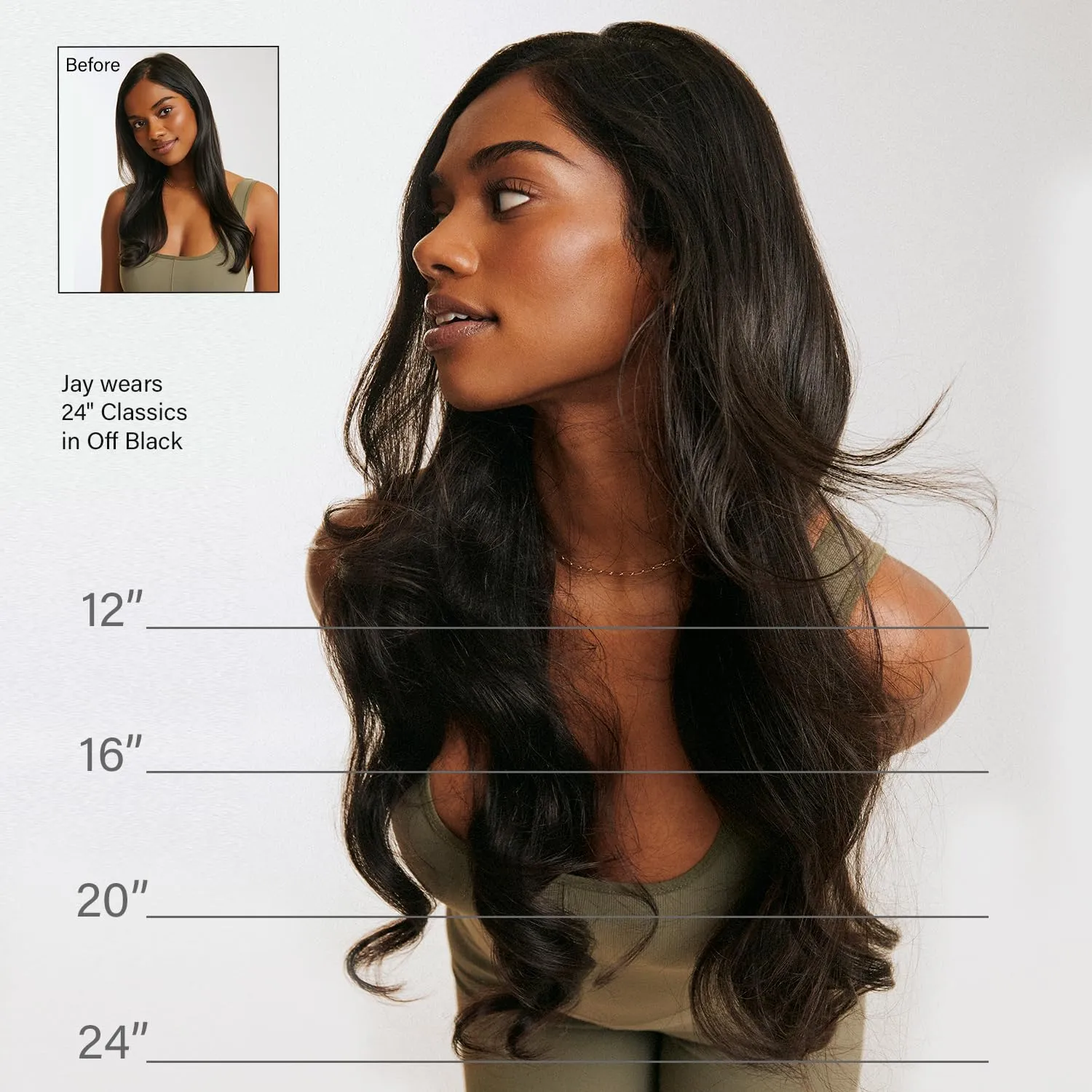 Luxy 100% Remy Human Hair - Seamless Clip-In Hair Extensions - Multi-Dimensional Color for Natural Blending, Adds Volume & Length 180 grams 20" Bronde Balayage Seamless
