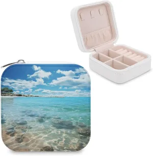 Makeup Mirror, Scenic Sea Water Printed Makeup Mirror,portable Makeup Mirror,durable Makeup Mirror,office Makeup Mirror