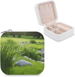 Makeup Mirror, Spring Green Grass Printed Makeup Mirror,portable Makeup Mirror,durable Makeup Mirror,office Makeup Mirror