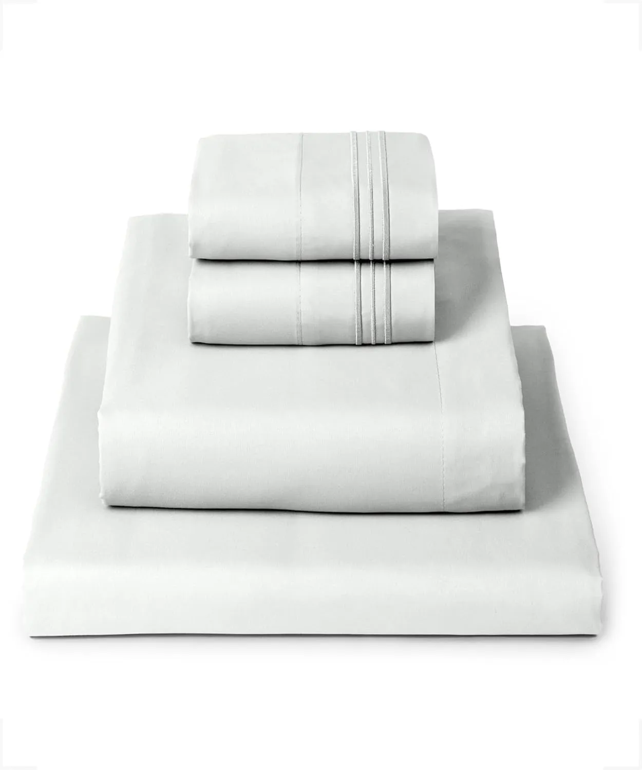 Mellanni Queen Sheets Set - 4 PC Iconic Collection Bedding - Hotel Luxury, Extra Soft, Cooling Bed Sheets - Wrinkle, Fade, Stain Resistant (Queen, Ivory)