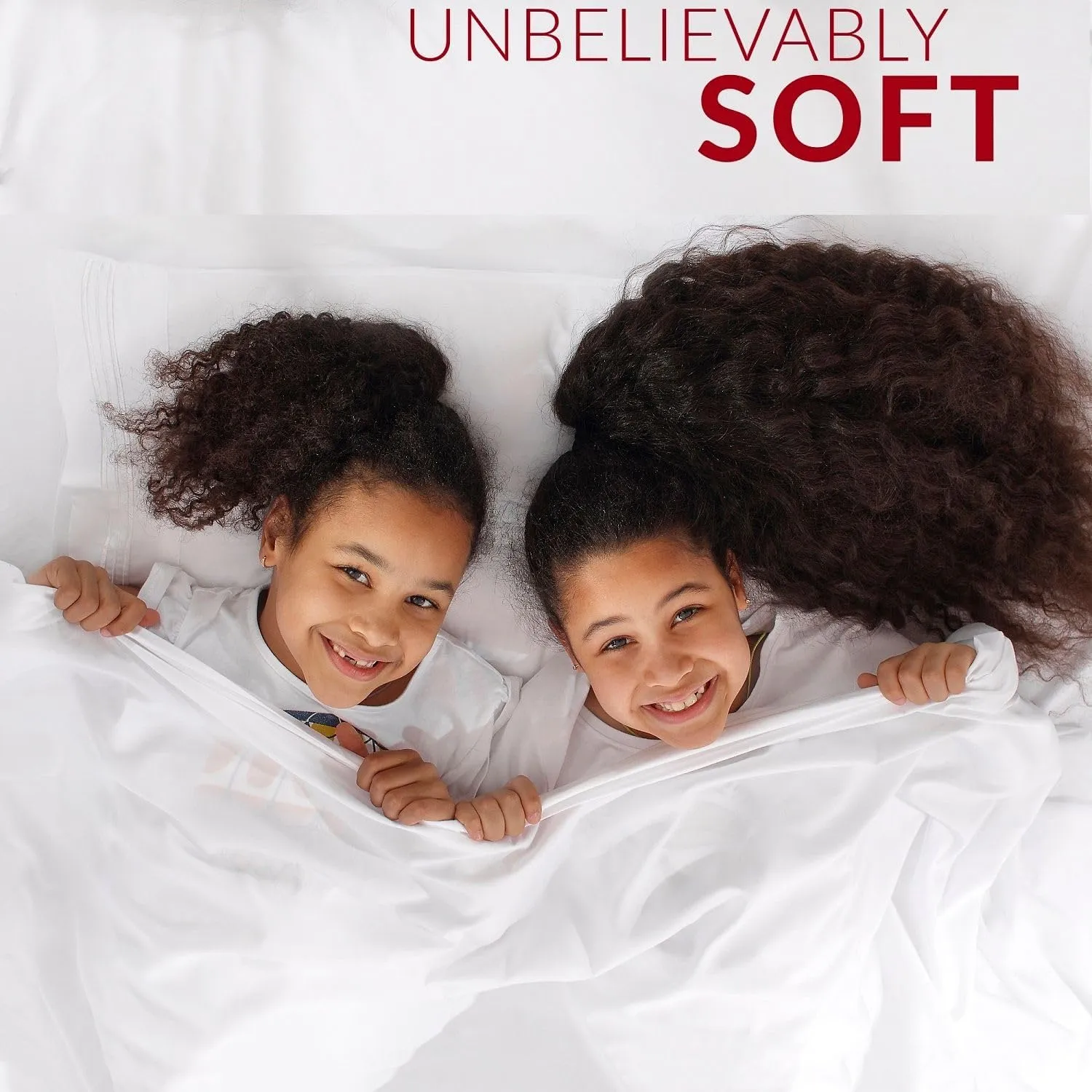 Mellanni Twin Sheets Set - 3 PC Iconic Collection Bedding - Hotel Luxury, Extra Soft, Cooling Bed Sheets - Wrinkle, Fade, Stain Resistant (Twin, Ivory)