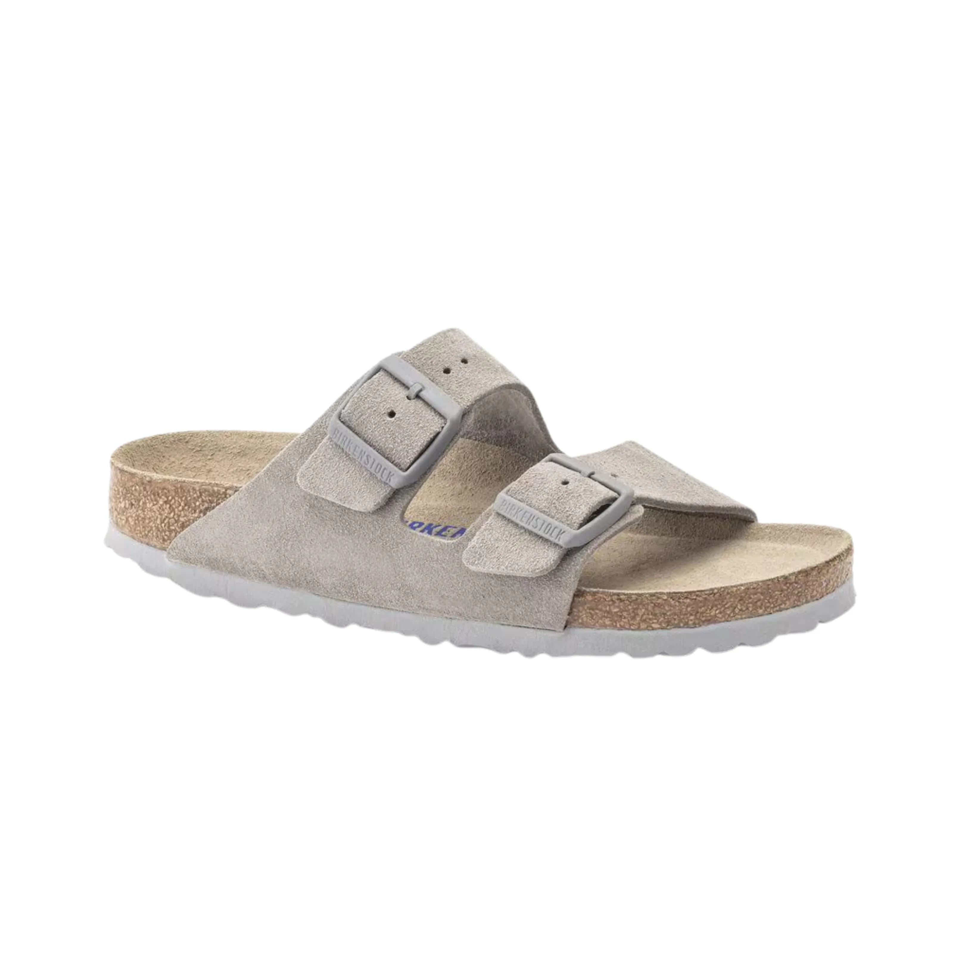 Men's Arizona Soft Footbed (Suede Leather) - Stone Coin