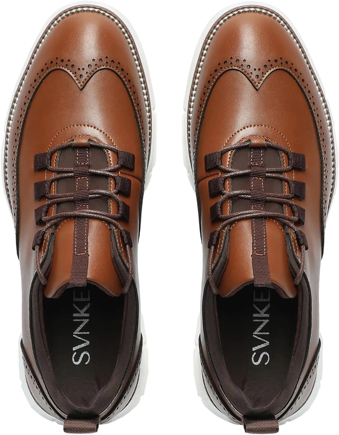 Men's Casual Slip-on Loafers Stretch Shoes Square Toe Wedding Dress Shoes Luxury Bussiness Office Shoes