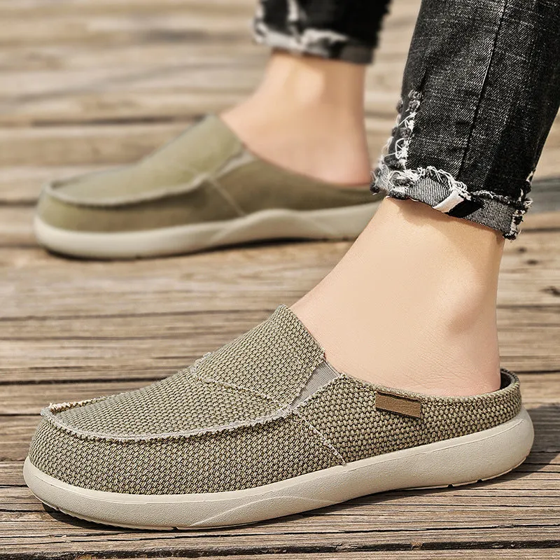 Men's Large Size Lightweight Slip-on Slippers