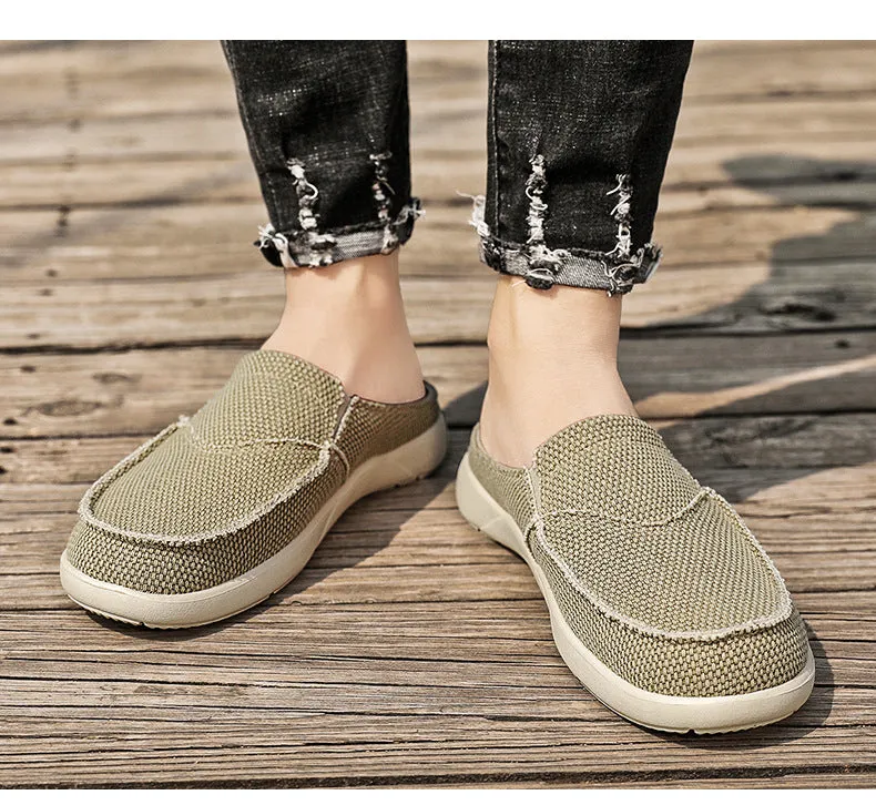 Men's Large Size Lightweight Slip-on Slippers