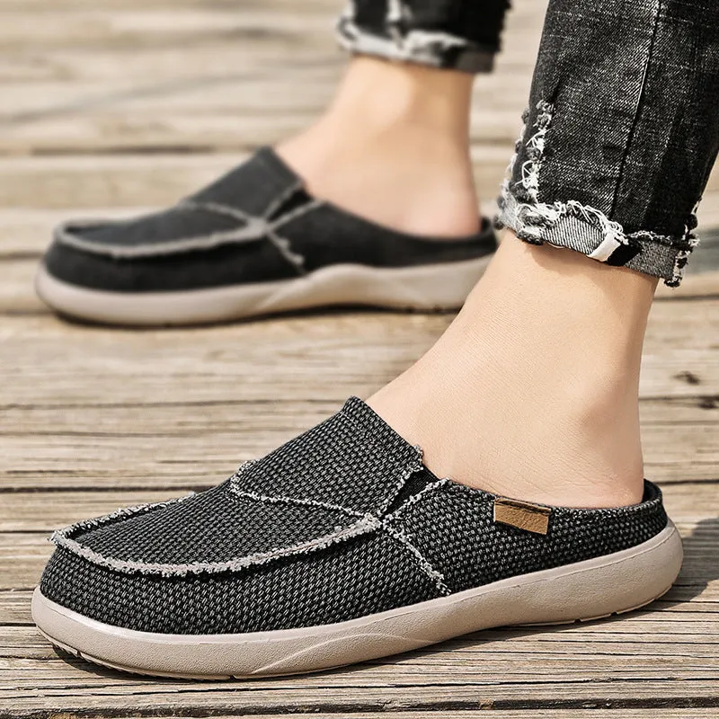 Men's Large Size Lightweight Slip-on Slippers