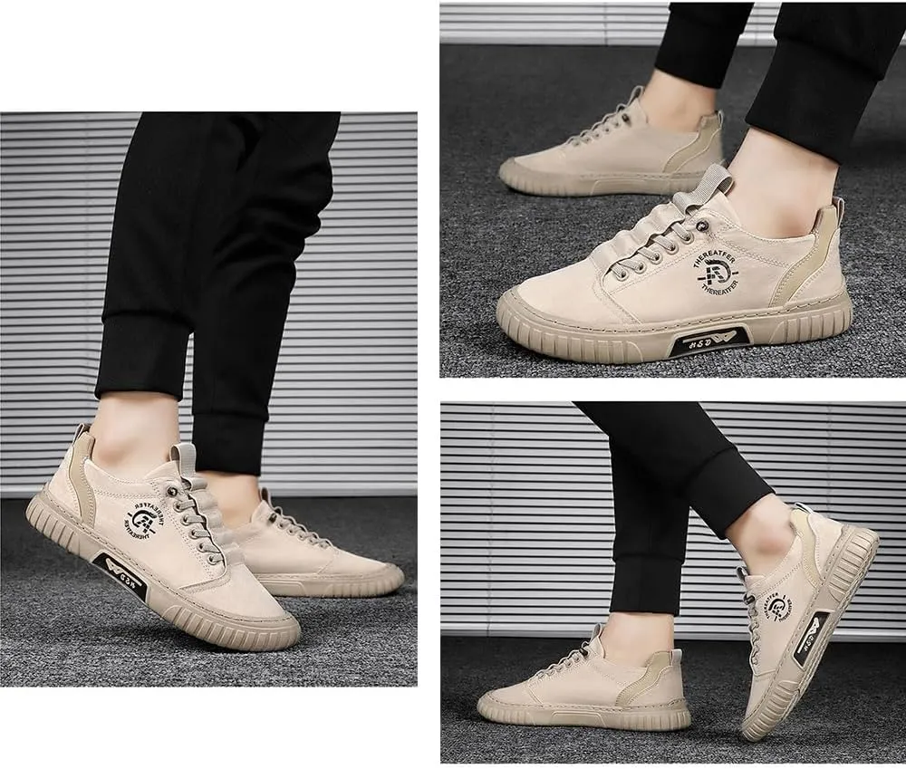 Men's Outdoor Low Top Sport Shoes,Slip On Shoes Fashion Sneakers,Non-Slip Lightweight Breathable Travel Casual Jogging Shoe,Casual Breathable Shoes