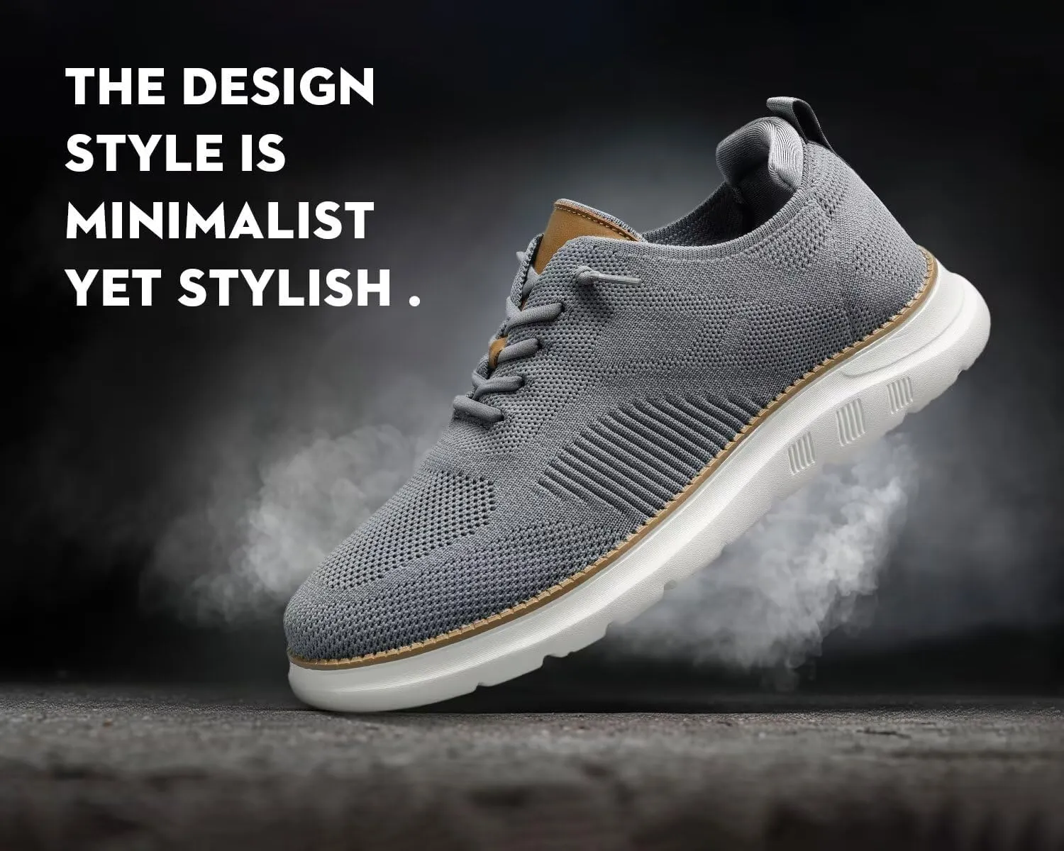 Mens Oxfords Casual Fashion Slip on Shoes Dress Business Sneakers Mesh Work Comfortable Lightweight Soft Sole