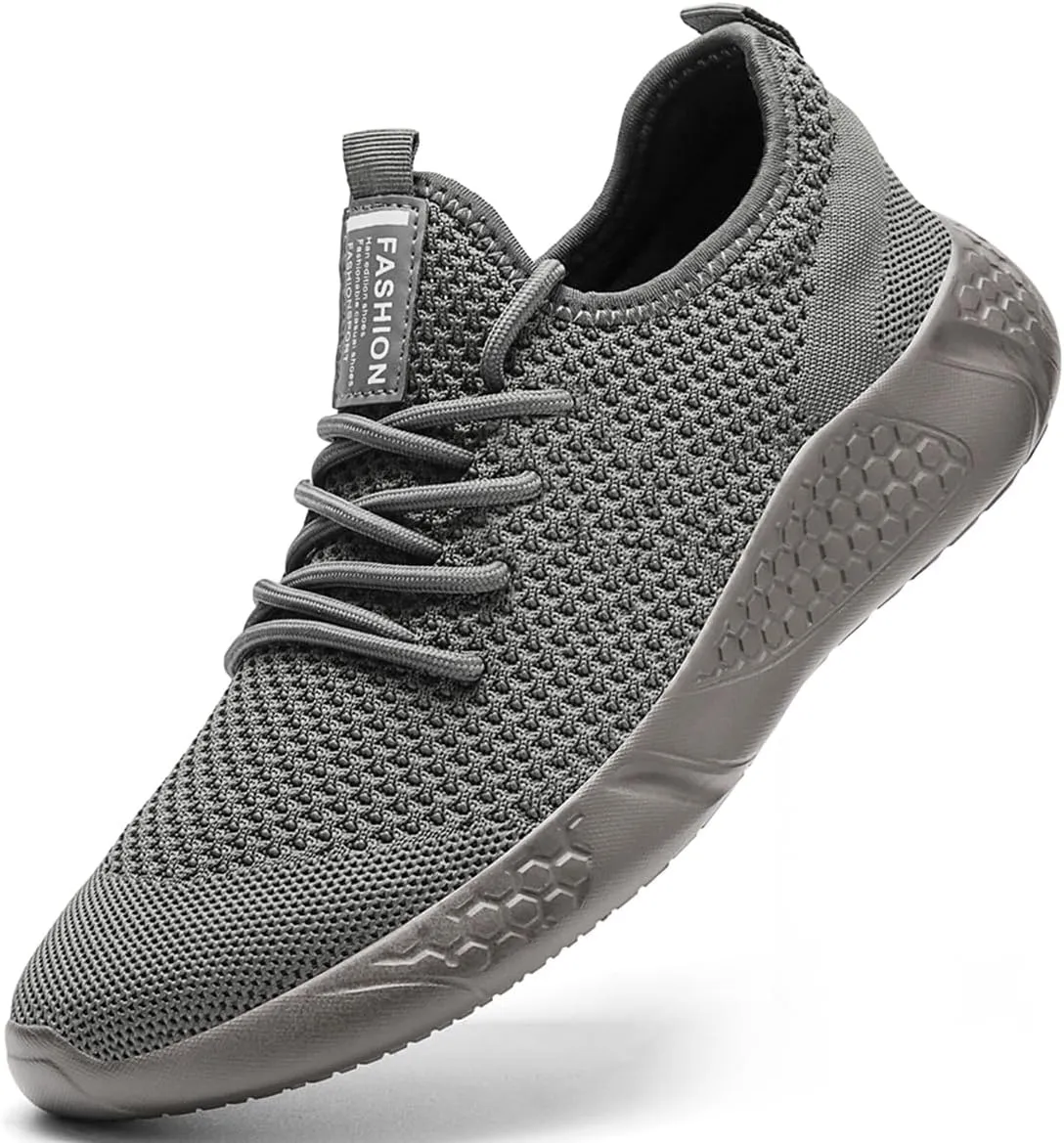 Men's Running Shoes Slip On Walking Comfortable Tennis Breathable Non Slip Athletic Gym Workout Cross Training Fashion Sneakers