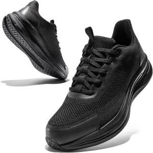 Mens Running Shoes Slip-on Walking Shoes for Men Athletic Gym Workout Sneakers Breathable Non Slip Tennis Cushioning Sneakers