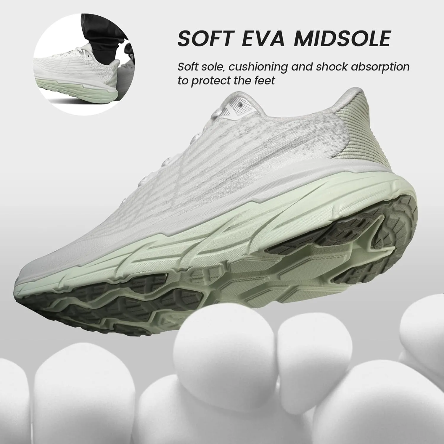 Mens Running Shoes Tennis Slip On Walking Shoes Breathable Non Slip Athletic Workout Gym Fashion Sneakers