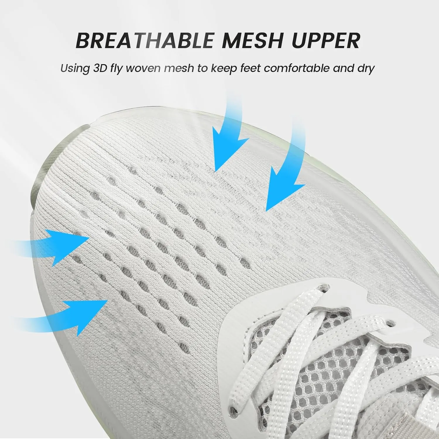 Mens Running Shoes Tennis Slip On Walking Shoes Breathable Non Slip Athletic Workout Gym Fashion Sneakers