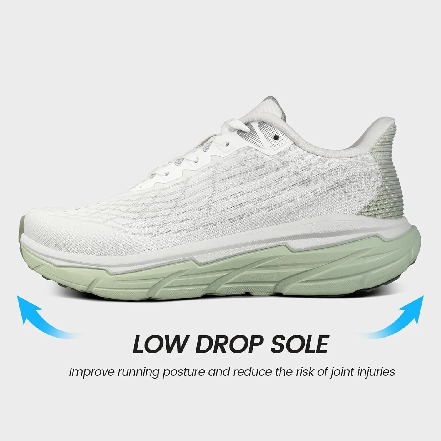 Mens Running Shoes Tennis Slip On Walking Shoes Breathable Non Slip Athletic Workout Gym Fashion Sneakers