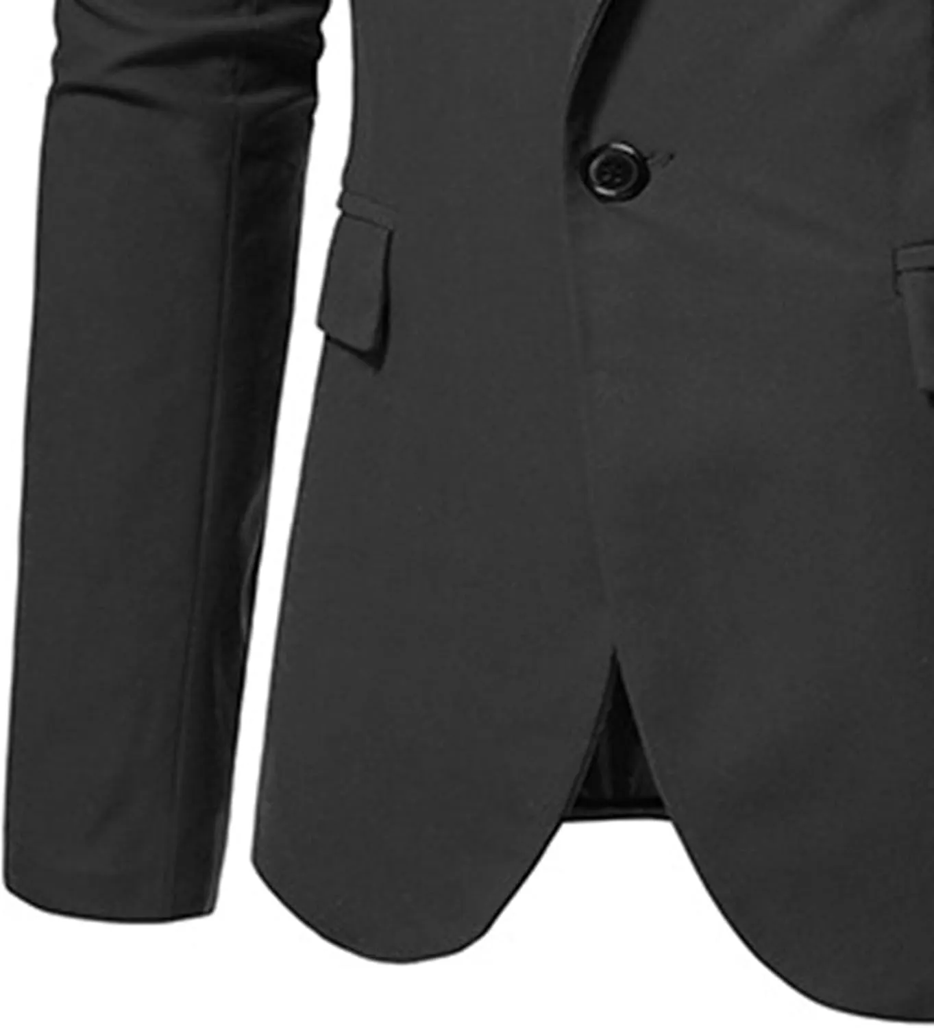Mens Slim Fit Sport Coat Casual Blazer One Button Business Suit Jacket Stretch Travel Lightweight Suit Jacket