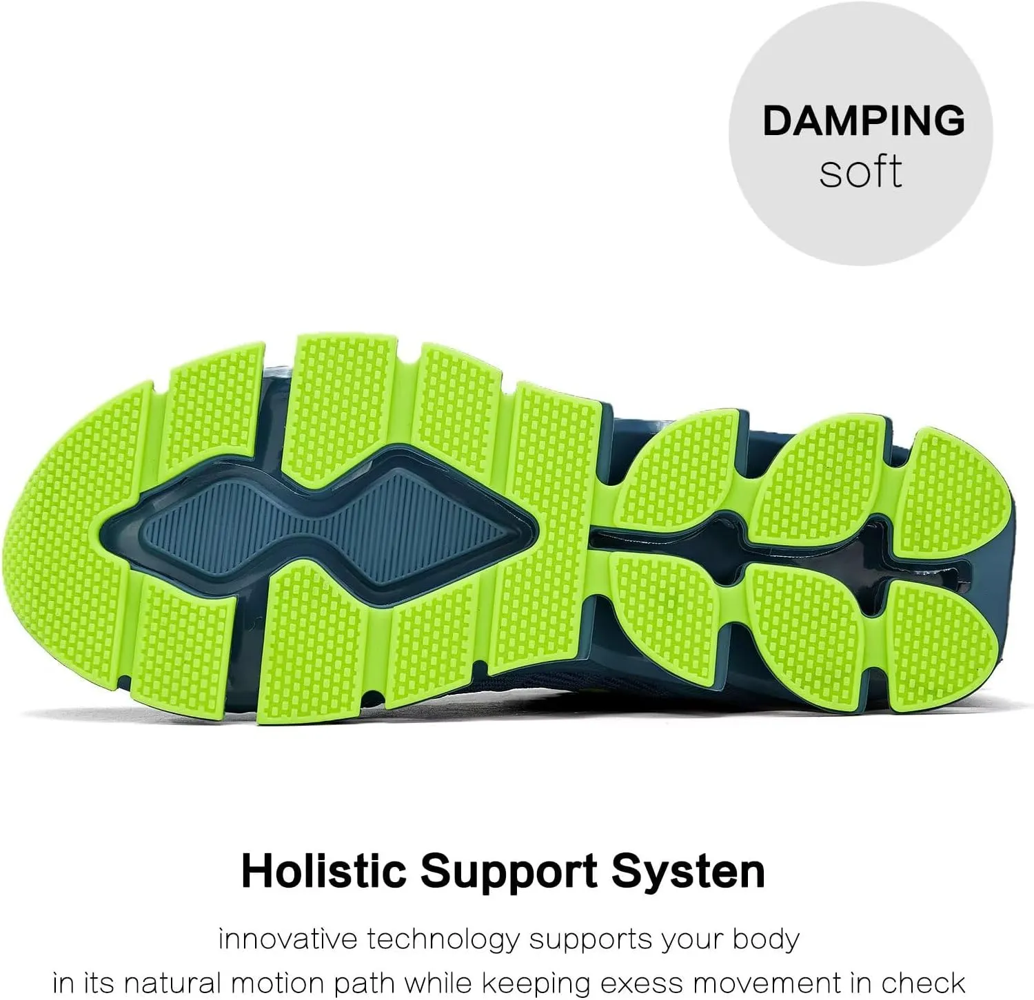 Mens Slip On Walking Shoes Blade Non Slip Tennis Running Shoes Lightweight Workout Breathable Mesh Fashion Sneakers