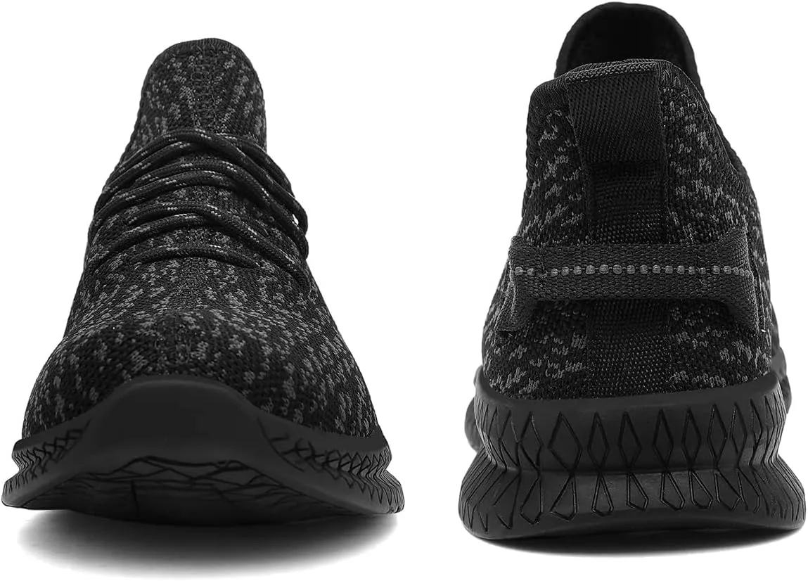 Mens Slip On Walking Shoes Lightweight Breathable Non Slip Running Comfortable Gym Tennis Athletic Fashion Sneakers Men