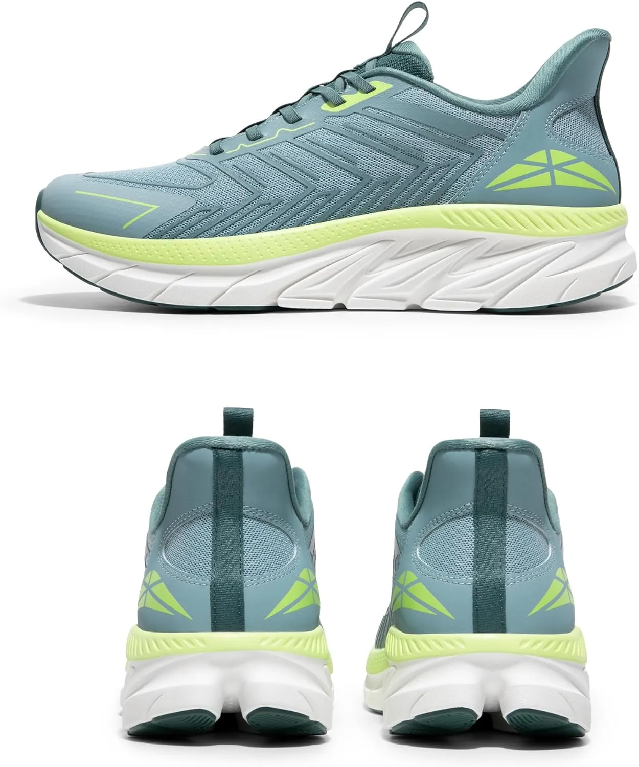 Men's Slip On Walking Shoes Running Comfortable Tennis Breathable Non Slip Athletic Gym Workout Cross Training Fashion Sneakers