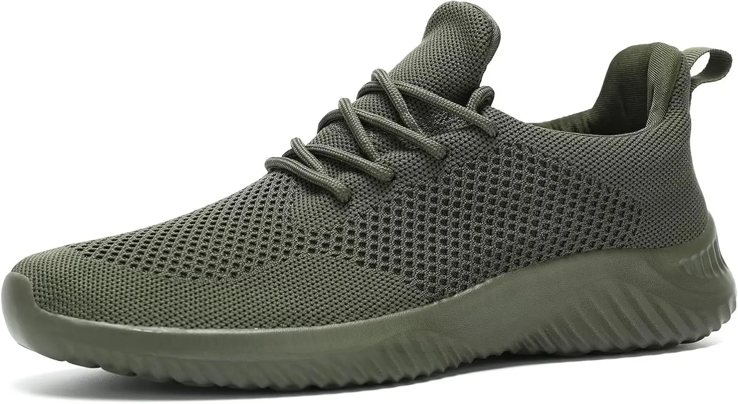 Men's Slip on Walking Shoes Ultra Light Breathable Non Slip Running Shoes Casual Fashion Sneakers Mesh Workout Sports