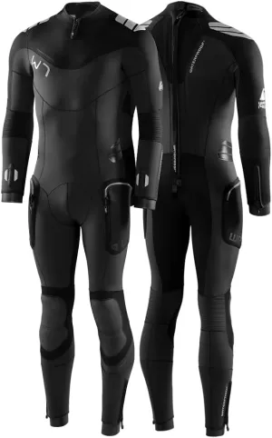 Mens W7 5mm Backzip Wetsuit
