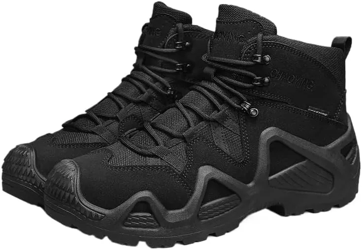 Men's Waterproof and Breathable Hiking Boots, Durable Soles, Anti-Slip Wear, Trend and Practical