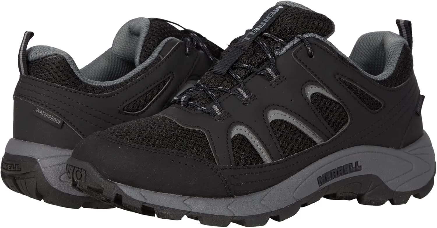 Merrell Kids' Oakcreek Low Lace Waterproof Hiking Sneaker