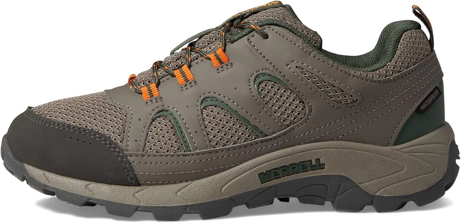 Merrell Kids' Oakcreek Low Lace Waterproof Hiking Sneaker
