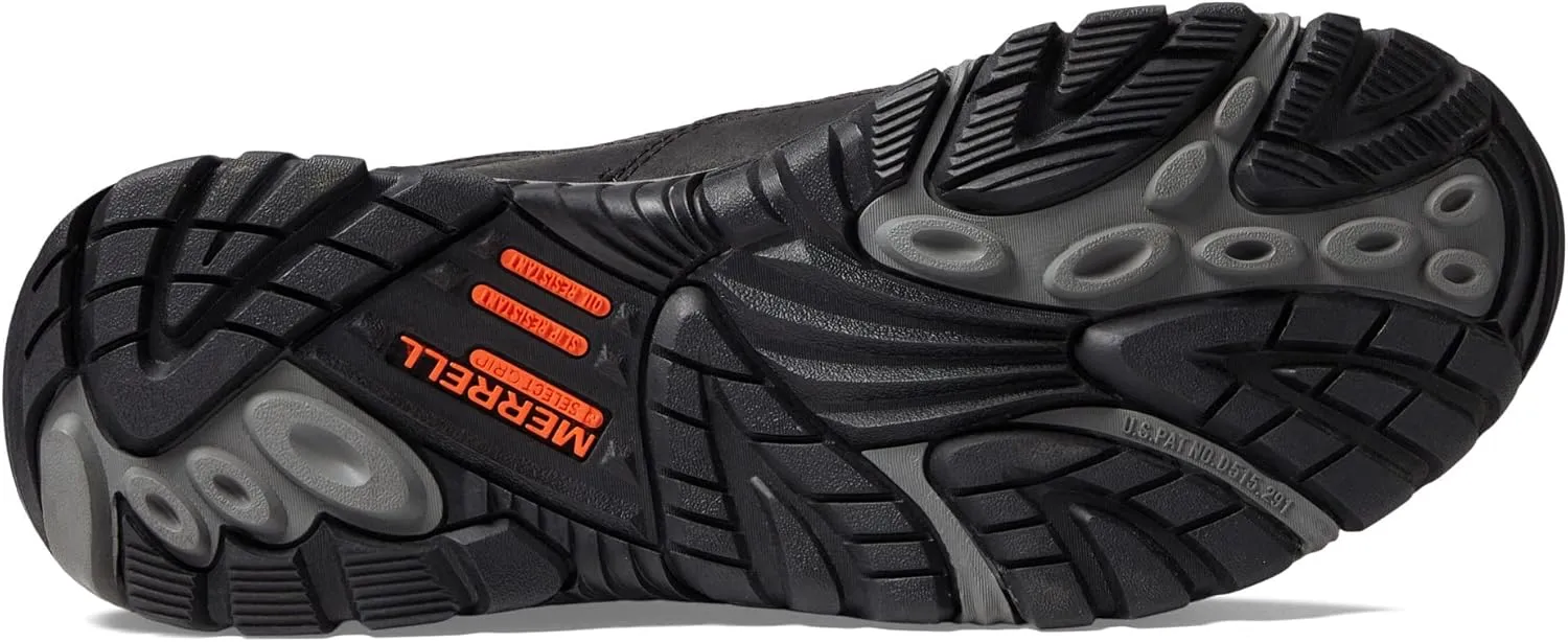 Merrell Moab Adventure Moc, Men's, Comp Toe, EH, WP, Slip Resistant, Slip On, Work Oxford