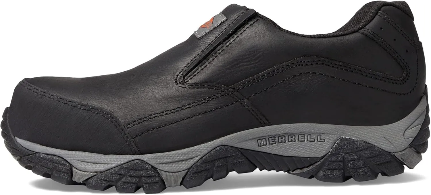 Merrell Moab Adventure Moc, Men's, Comp Toe, EH, WP, Slip Resistant, Slip On, Work Oxford