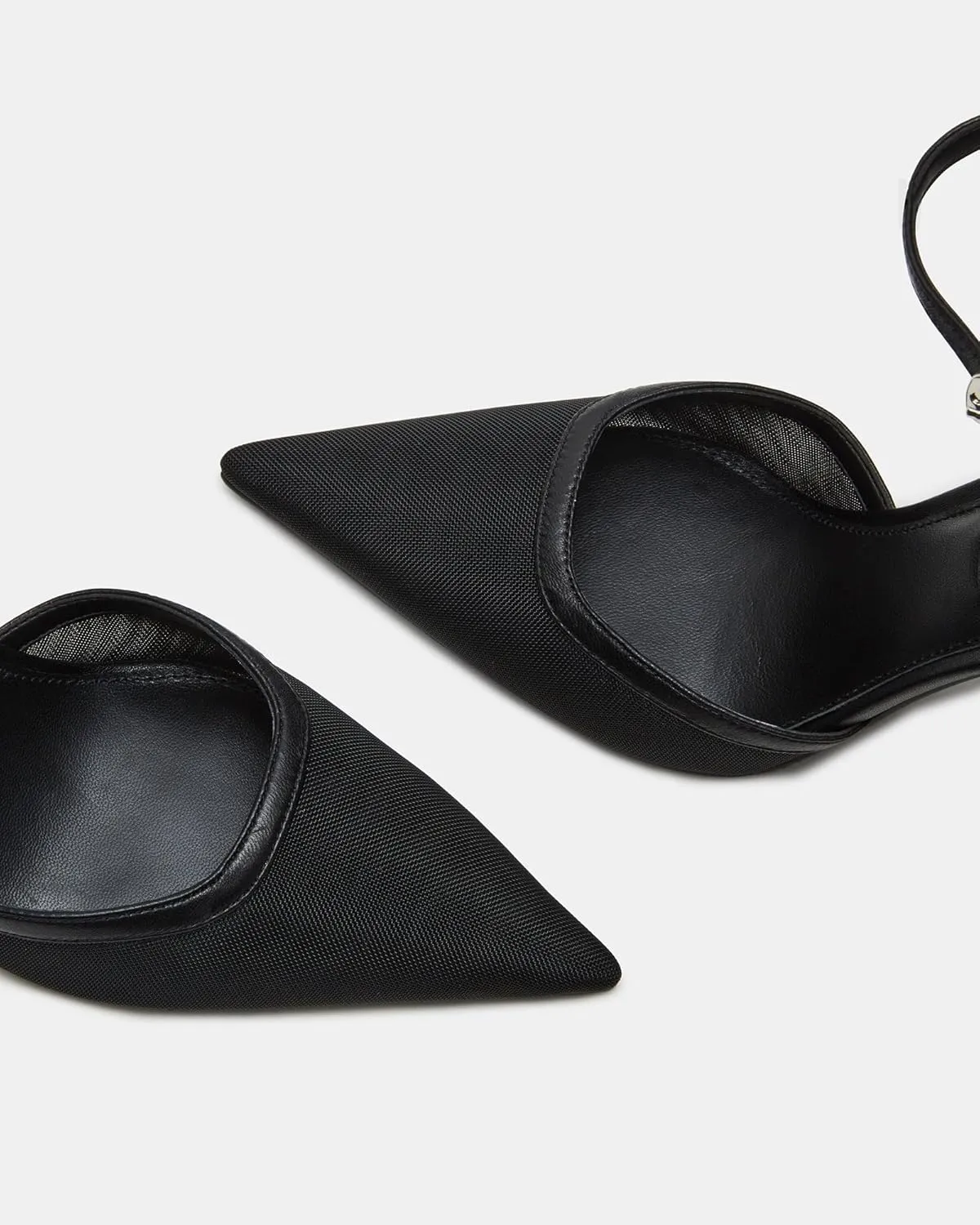 Mesh Closed Pointed Toe High Heels for Women