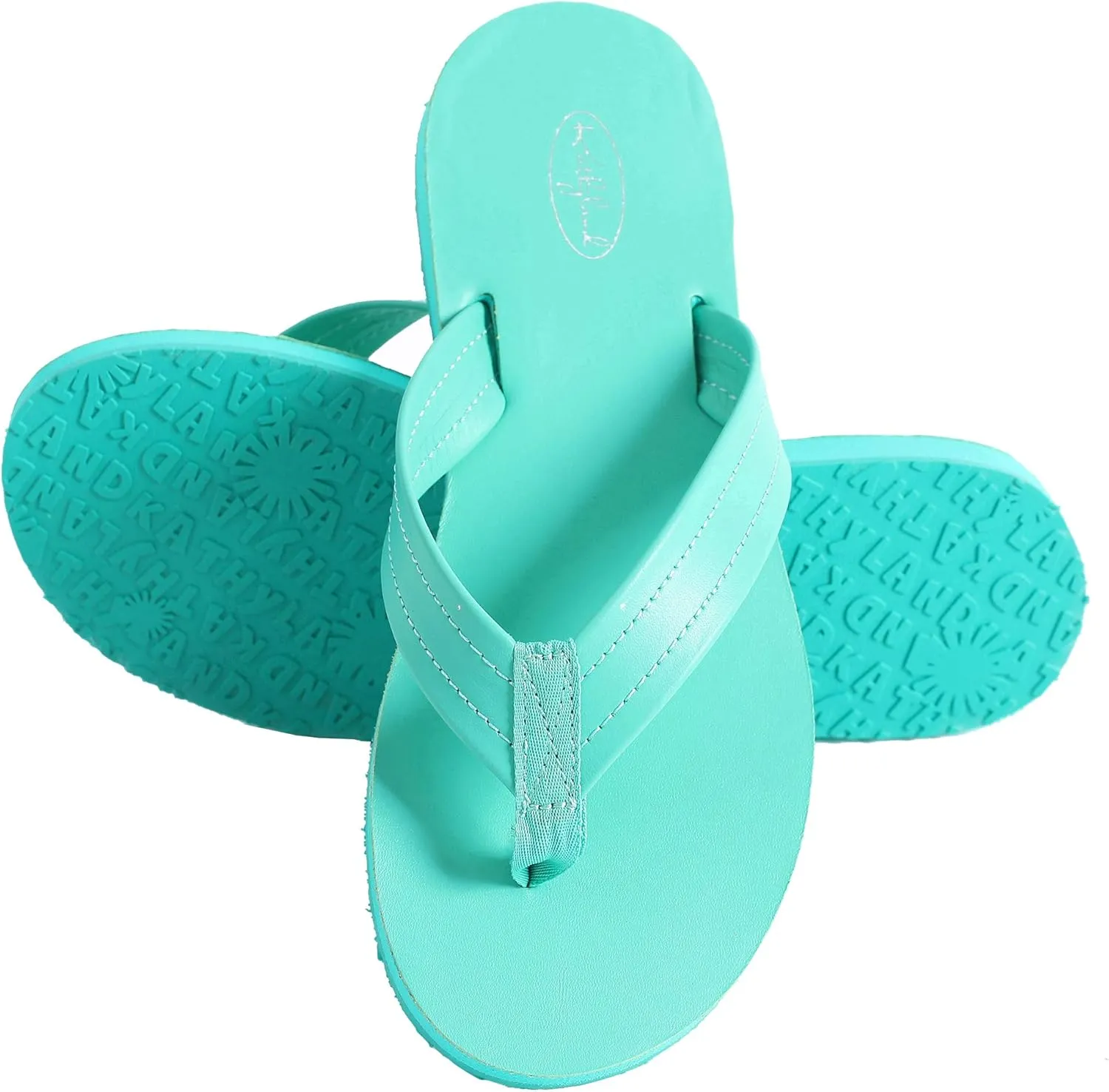 Millffy Womens Flip Flops Comfortable Beach Slides Leather Thongs Slippers Flat Comfy Casual Thin Strap Sandals