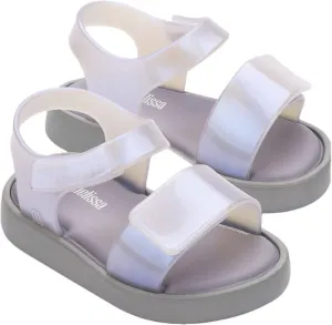 mini melissa Jump Sandals for Babies & Toddlers - Papete Jelly Sandal w/Velcro Fastener, Comfy Sandals for Toddler Girls