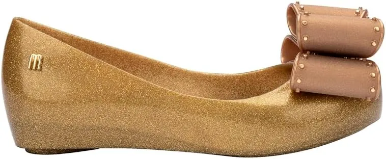 mini melissa Ultragirl Classic Bow Ballet Flats for Kids