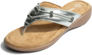 Minnetonka Women's Silverthorne 360, Silver, Size 10