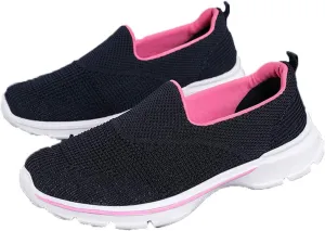 MizHome Women's Athletic Running Shoes Breathable Casual Mesh-Comfortable Slip on Sneakers